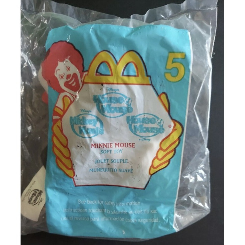 Minnie Mouse 2001 McDonald's Happy Meal Toy #5 House of Mouse Disney NEW
